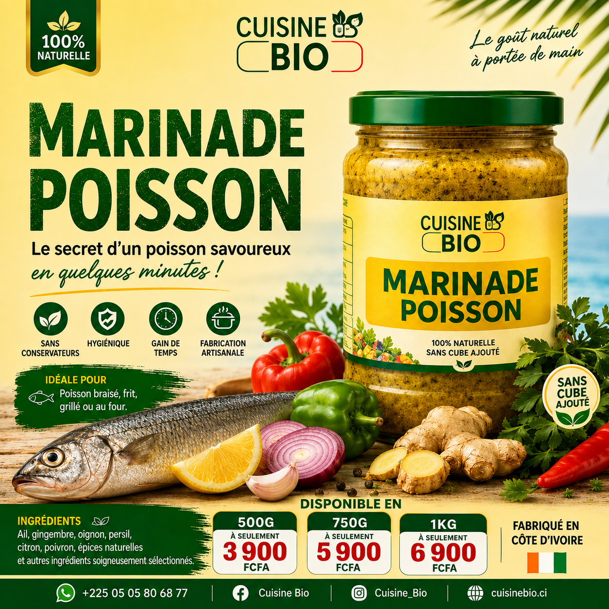 Marinade Poisson