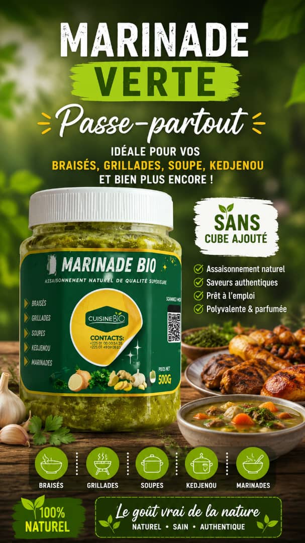 Marinade verte 500g
